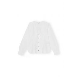 V-Neck Shirt - Bright White