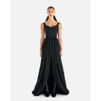 Taffeta Dress - Black