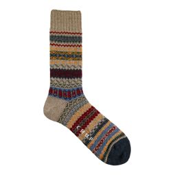 Chup Bungalow Wool Socks - Beige