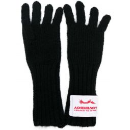 Mohair Gloves - Black