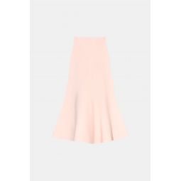 Fit And Flare Skirt - Peach