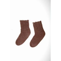 Crochet Sock - Mud