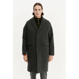 Genoa Wool And Cashmere Coat - Anthracite