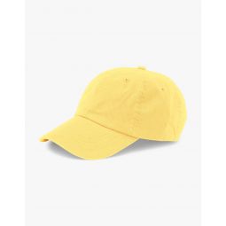 Organic Cotton Cap - Lemon Yellow