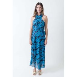 Dawla Dress - Azure Blue