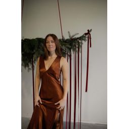 Monique Dress - Cedar