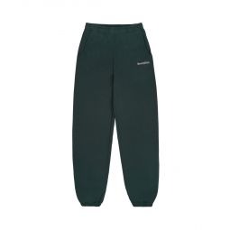 Logo Embroidered Sweatpants - Green