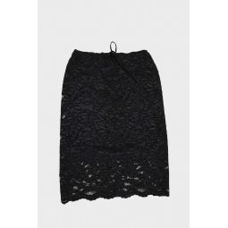 Mila Skirt - Black Lace