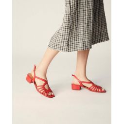 NAGUISA RACO SANDALS - RED