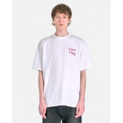 I Dont Care Graphic T-Shirt - White