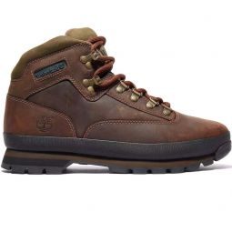 Euro Hiker Mid Lace Up Boot - Brown