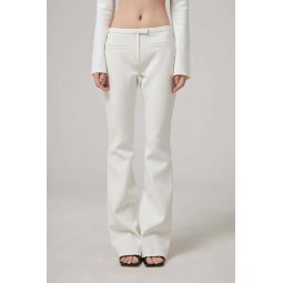 Courreges Heritage Pockets Crepe Tailored Pants