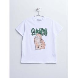 T-shirt - Bunny/Bright White