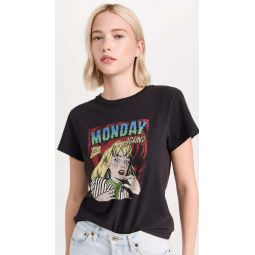 Classic Monday Again? Tee -Washed Black