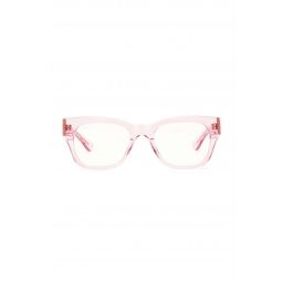 Miklos Eyeglasses - Polished Clear Pink