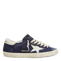 Super Star Suede Upper Sneakers - Blue/White