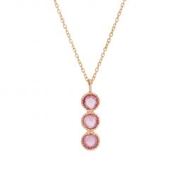 Mazurka Necklace - Pink Sapphire