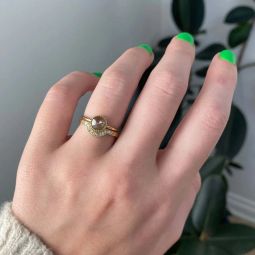 Green Sapphire Largo Ring - Multi