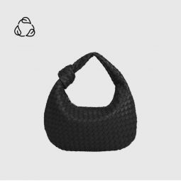 Drew Small Recycled Vegan Top Handle Bag - Black