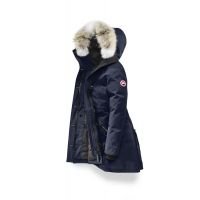 Rossclair Parka with Fur - Atlantic Navy
