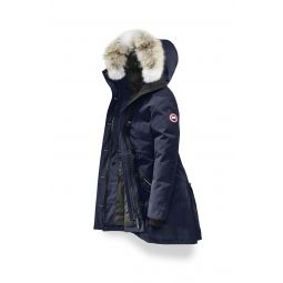 Rossclair Parka with Fur - Atlantic Navy