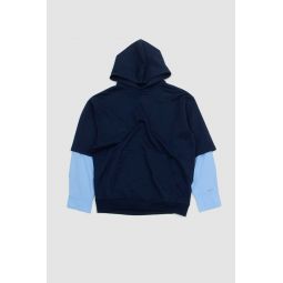 Organic Cotton Hooded Sweatshirt - Blue Kyanite