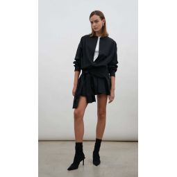 Sierra Shirt Dress - Black