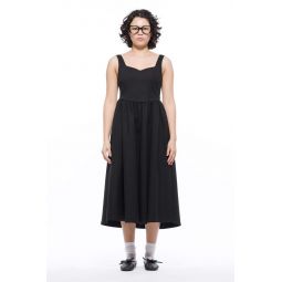 Rita Tank Dress - Stone/Black
