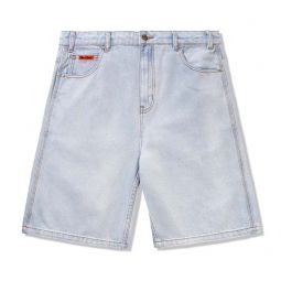 Baggy Denim Shorts - Light Blue
