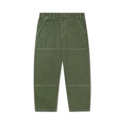 Work Double Knee Pants - Washed Army