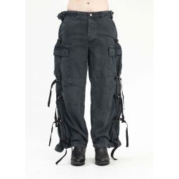 MULTIPOCKETS SUPERPANTS - DIRTY BLACK