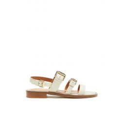 Rey Leather Sandal - Off White