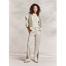 Mouwloos Chunky Vest - Ivory