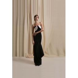 Deauville Long Dress - Noir