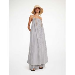 Lanney Maxi Dress - Navy Stripe