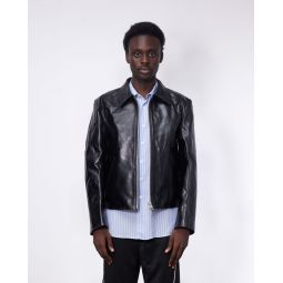 Mini Jacket - Black Leather