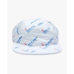 Wrapping Foldable Cap - White
