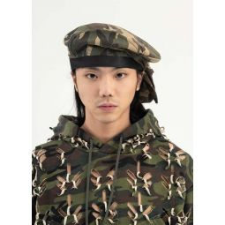 Juntae Kim Sailor Beret - Camouflage