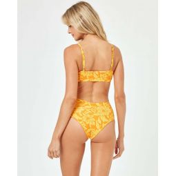 L*Space Printed High Tide Bikini Bottom - Golden Hour Blooms