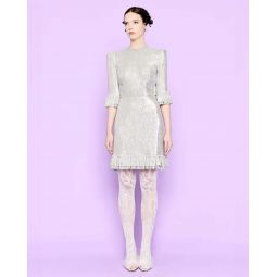 The Mini Falconetti Dress - Silver