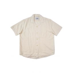 Striped Seersucker Shirt - White