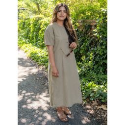 Arch Dress - Faded Olive