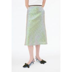 Sequin Skirt - Mermaid Green