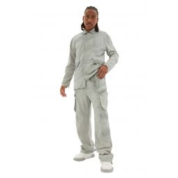 A-Cold-Wall* Cipher Garment Dyed Trousers - Bone