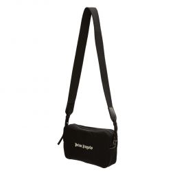 Cordura Logo Camera Case Bag - Black/White