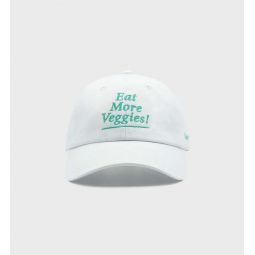 Eat More Veggies Hat - White