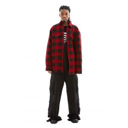 Flannel Shirt - Red/Black Check