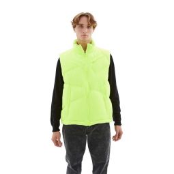 Quilted Vest - Yellow