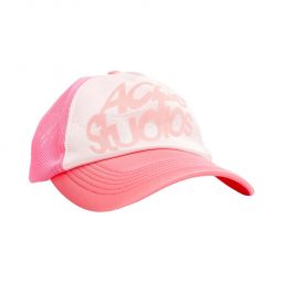 Unisex Acne Studios Trucker Hat - Multi Pink