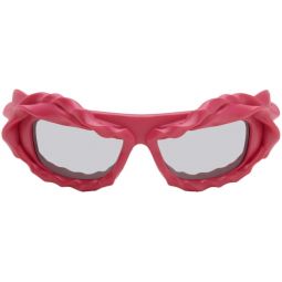 Twisted Sunglasses - Neon Pink